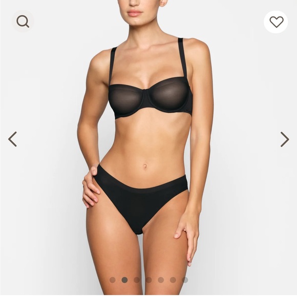 Skims bra 36D clay color - black sold - Picture 3 of 9